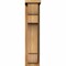 Ekena Millwork New Brighton Rough Sawn Corbel w/Backplate, Western Red Cedar, 6"W x 10"D x 26"H COR06X10X26NEB01RWR - alternate 3